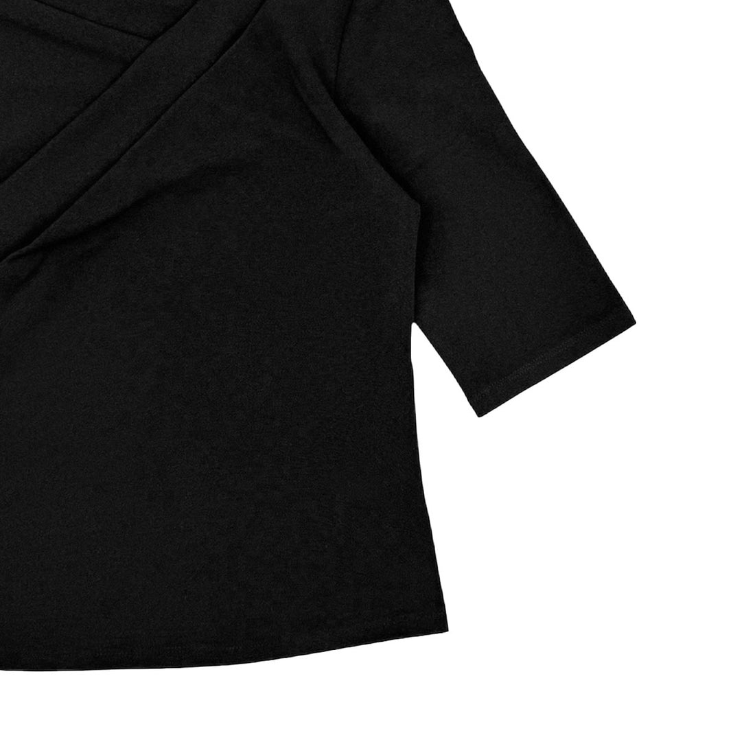 [SNIDEL]Uワンショルダードレープカットソー/BLACK(SWCT254252)