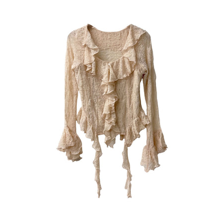 [SNIDEL]カットレースフリルPO/PINK(SWCT261210)