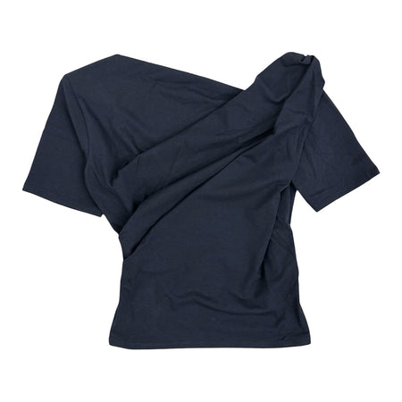 [SNIDEL]バックオープンドレープカットPO/NAVY(SWCT261216)