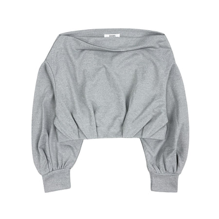 [SNIDEL]オフショルタックスエット/GRAY(SWCT261217)