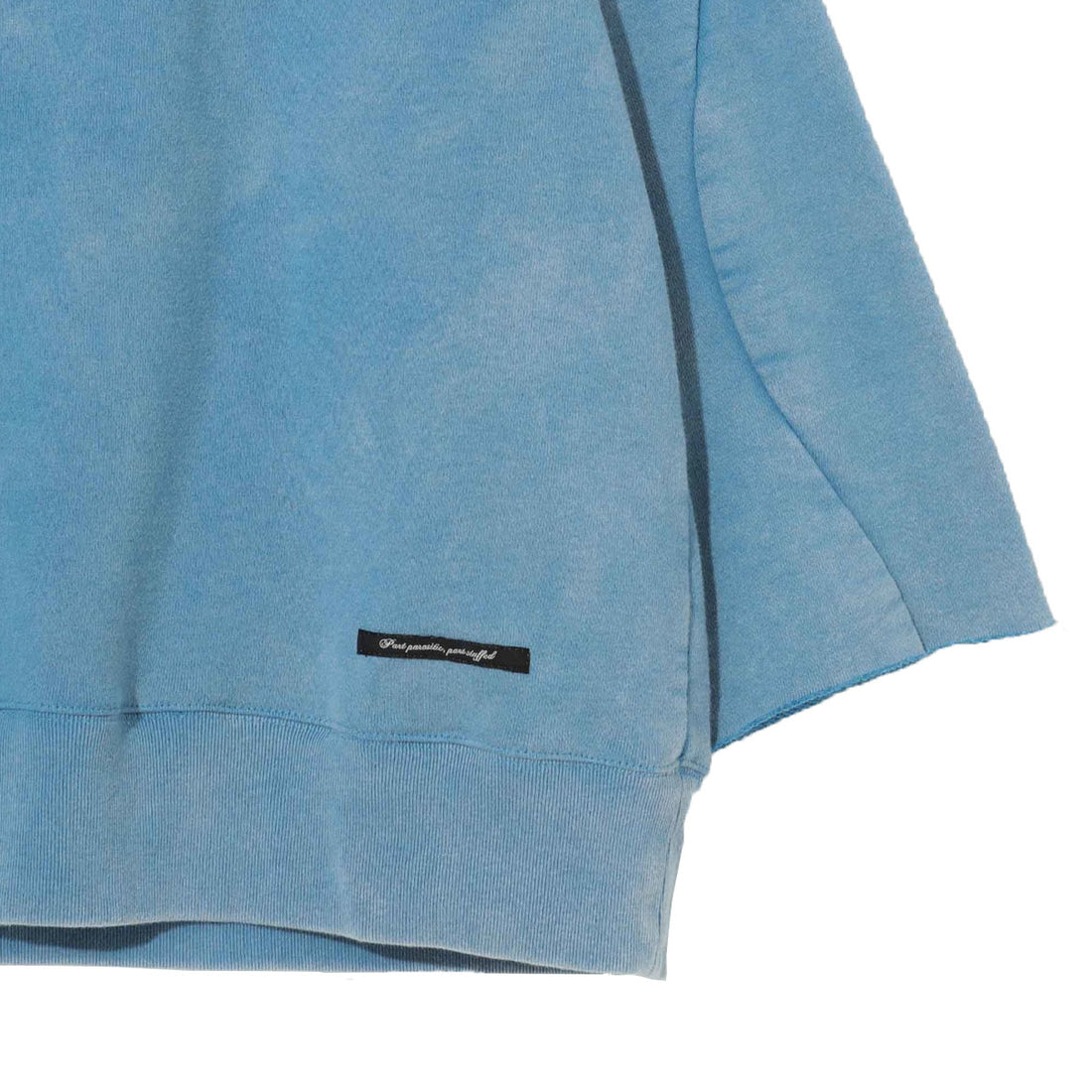 [UNDERCOVER]ダメージウラケカットオフスリーブスウェットPARASITE/L.BLUE(UC1F4808-1)