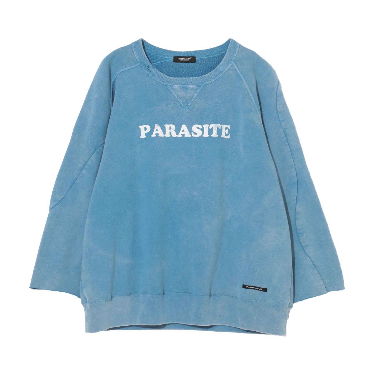 UNDERCOVER]ダメージウラケカットオフスリーブスウェットPARASITE/L