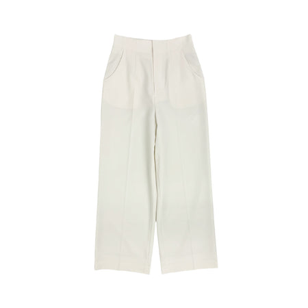[SNIDEL]Sustainableハイウエストストレートパンツ/IVORY(SWFP261081)