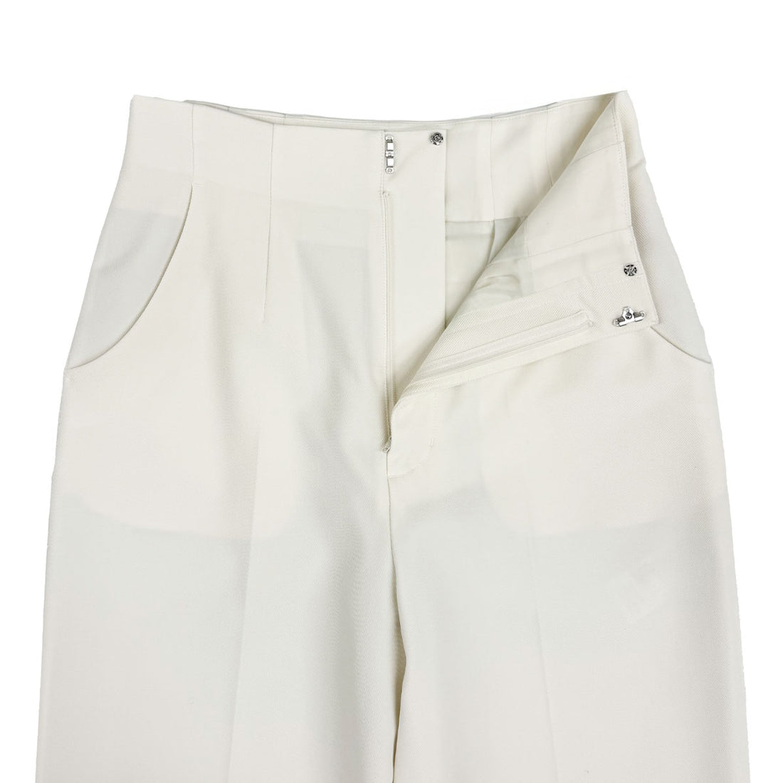 [SNIDEL]Sustainableハイウエストストレートパンツ/IVORY(SWFP261081)