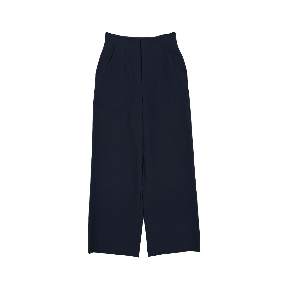 SNIDEL]Sustainableハイウエストストレートパンツ/NAVY(SWFP261081
