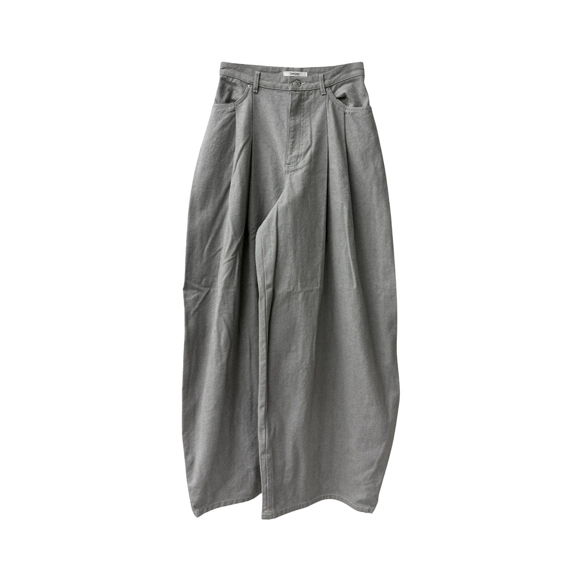 snidel カーブデニムワイドパンツ グレー 1サイズ SNIDEL]カーブデニムワイドパンツ/GRAY(SWFP261236) – R&Co.