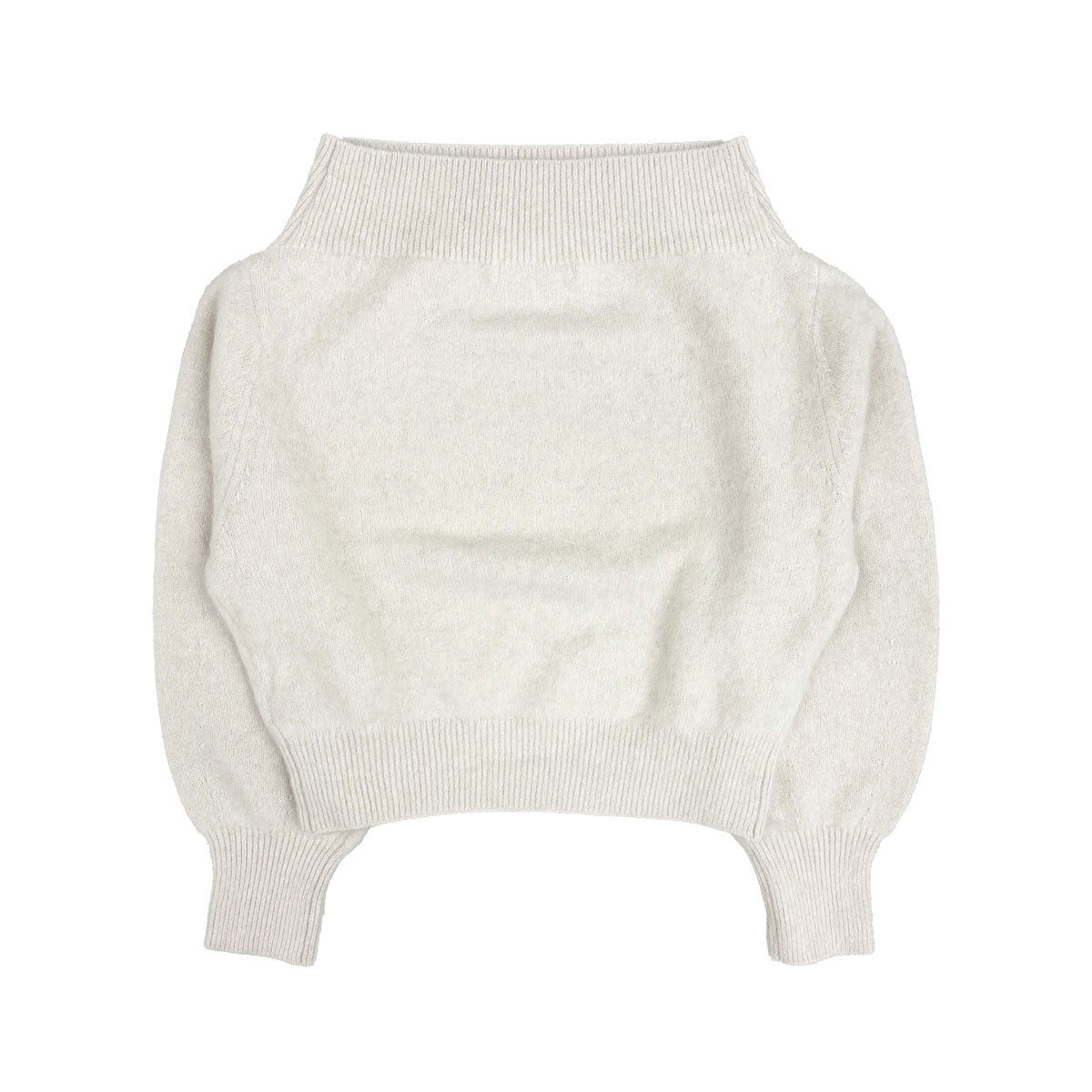 SNIDEL]フォックスアルパカオフショルプルオーバー/IVORY(SWNT254095