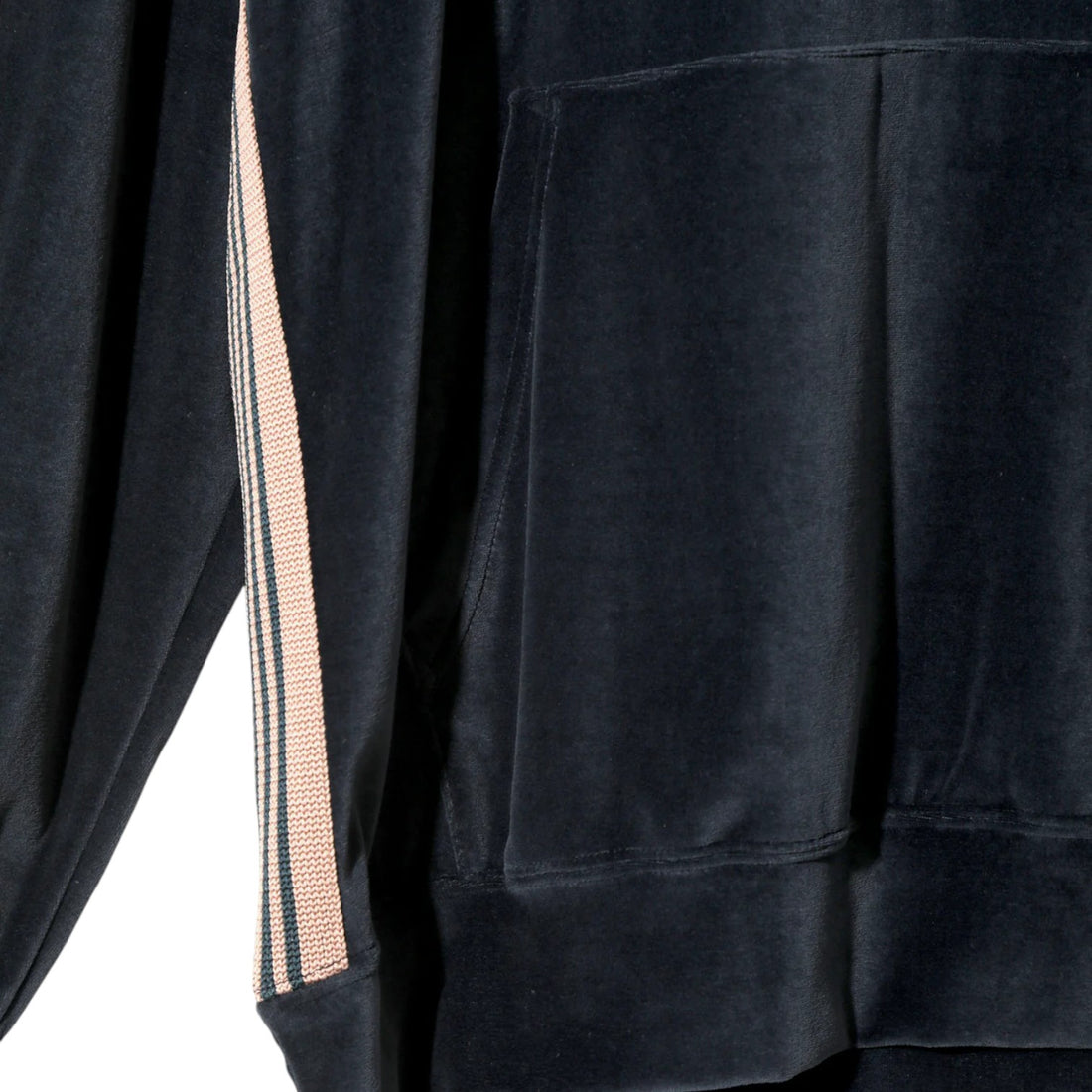 [NEEDLES]Track Hoody - C/PE Velour/BLUE(SX414)