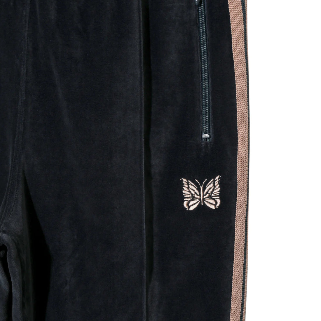 [NEEDLES]Narrow Track Pant - Poly Smooth/BLUE(SX415)