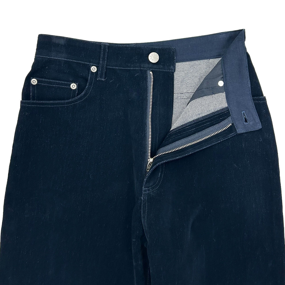 [TODAYFUL]Flocky Highwaist Pants/INDIGO(12520726)