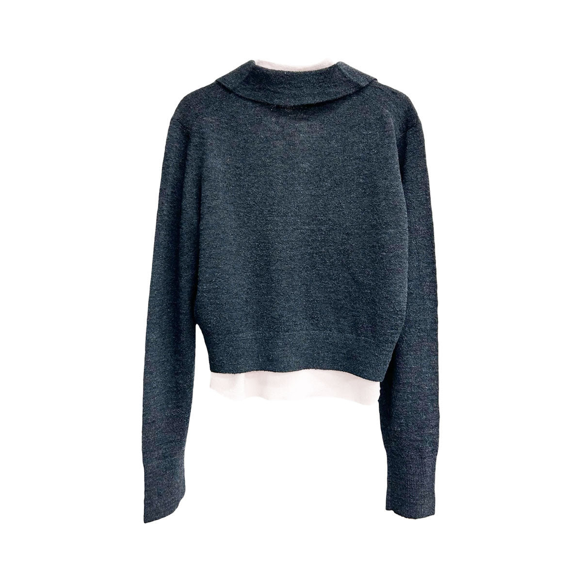 todayful Layered Polo Knit チャコールグレーのみ TODAYFUL(トゥデイ
