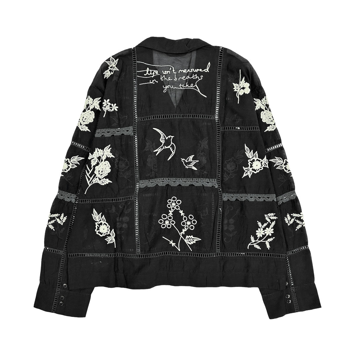 TODAYFUL]Embroidery Patchwork Shirt/BLACK(12610428) – R&Co.