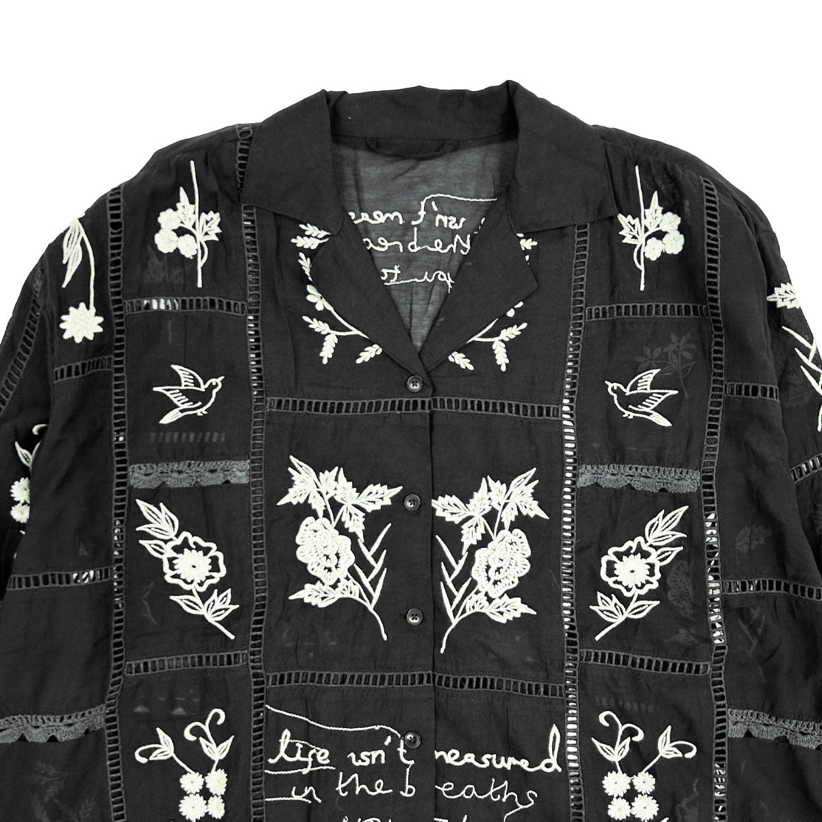 TODAYFUL]Embroidery Patchwork Shirt/BLACK(12610428) – R&Co.