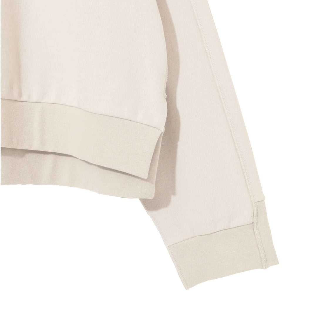 [UNDERCOVER]ヴィンテージ裏毛ショート丈ロック表出スウェットI hear/OFF WHITE(UP1F4802)