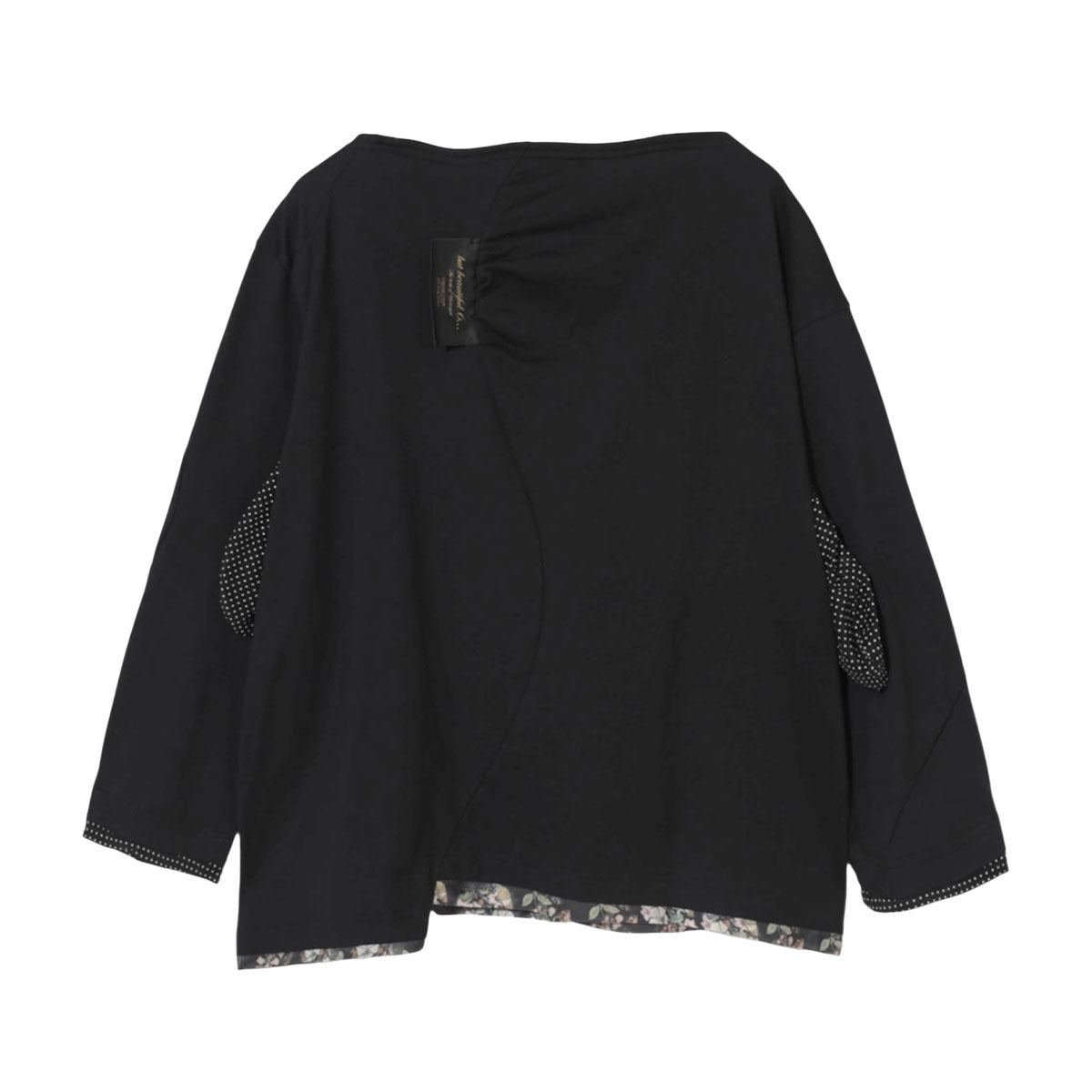 UNDERCOVER]WOMENS 度詰天竺ボートネックLSTEE/BLACK(UC1F1802-2) – R&Co.