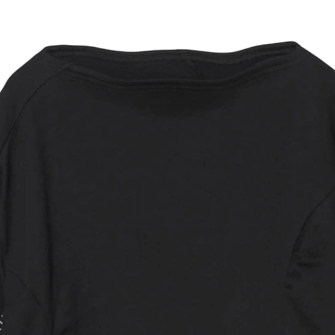 [UNDERCOVER]度詰天竺ボートネックLSTEE/BLACK(UC1F1802-2)