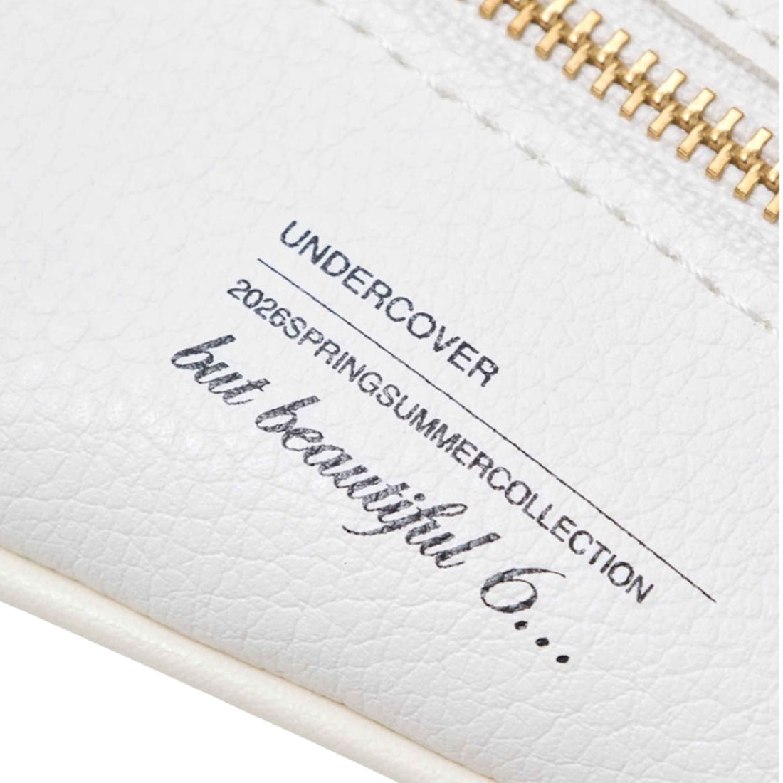 [UNDERCOVER]転写ポーチチャーム CAT/BLACK(UC1F1K01-2)