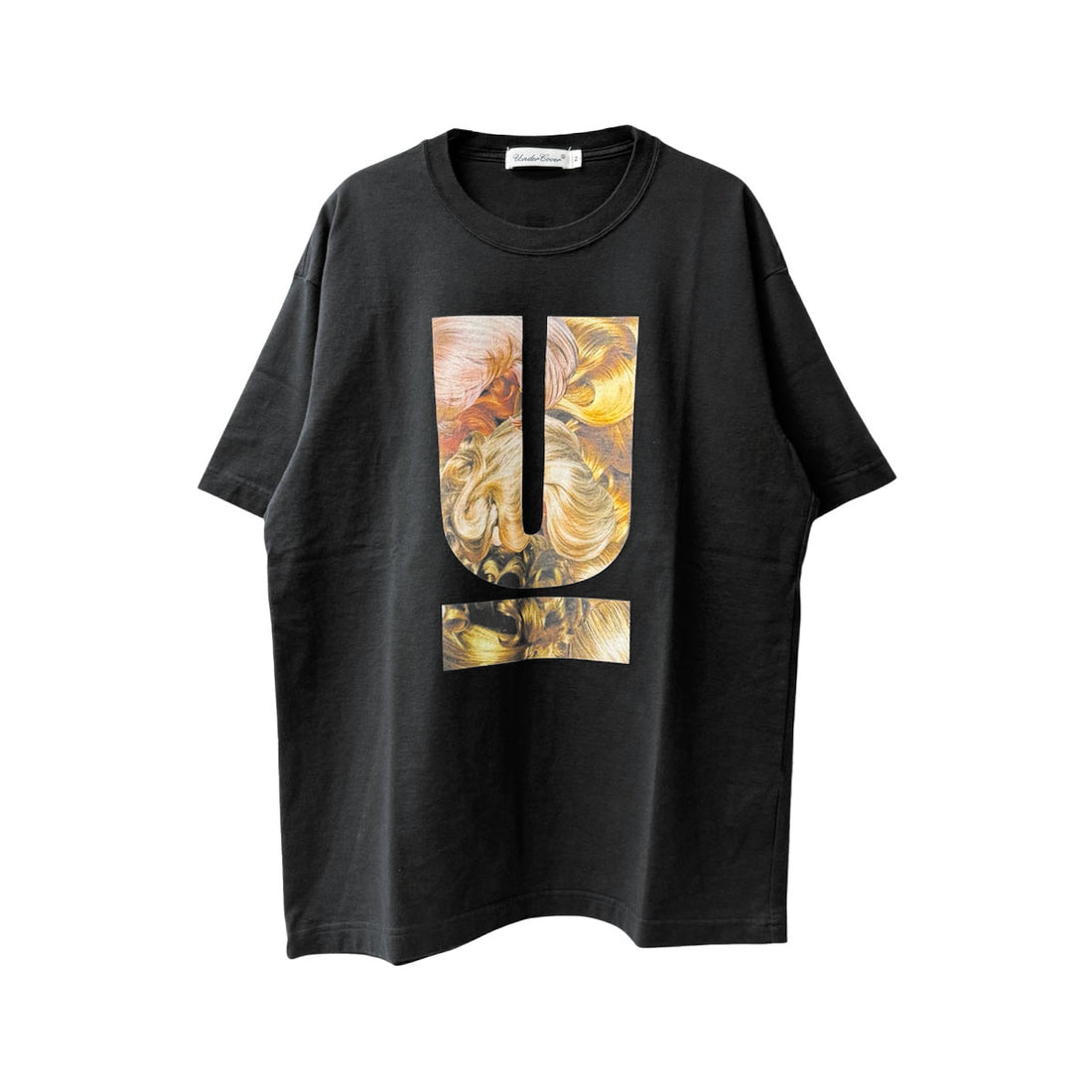 [UNDERCOVER]WOMEN TEE HAIR U/BLACK(UC1F2801)