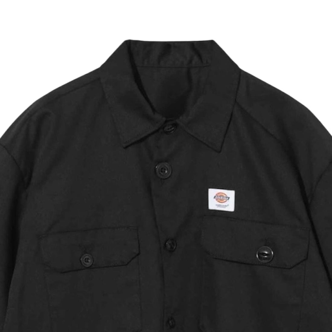 [UNDERCOVER]Dickies T/C ライトツイル半袖ワークシャツ/BLACK(UC1F4403)
