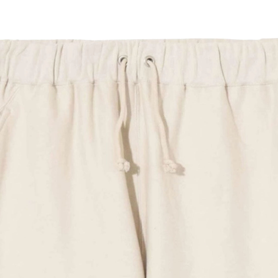 [UNDERCOVER]10oz Champion 裏毛ビーズ刺繍切替SHORTS/LIGHT GREIGE(UC1F4502)