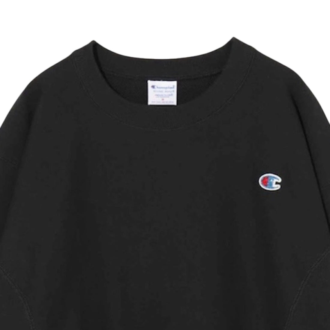 [UNDERCOVER]10oz Champion 裏毛ビーズ刺繍切替長袖PO (UC1F4801)