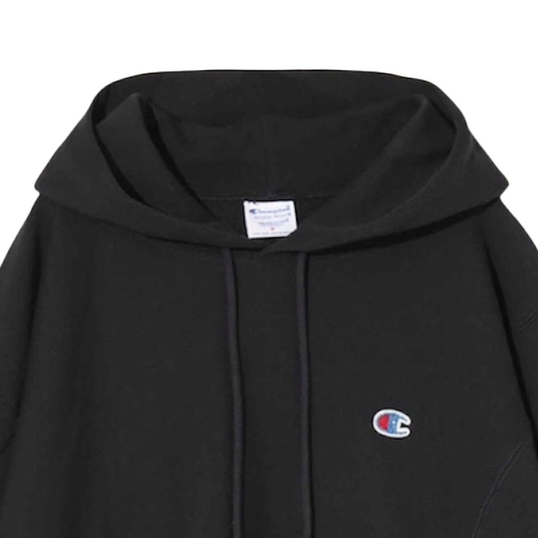 [UNDERCOVER]10oz Champion 裏毛ビーズ刺繍切替HOODIE/BLACK(UC1F4802)