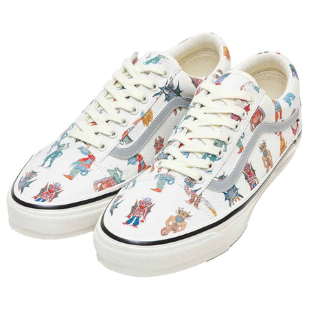 [UNDERCOVER]OTW by Vans x UNDERCOVER Old Skool 36/WHITE(UC2E9F02)