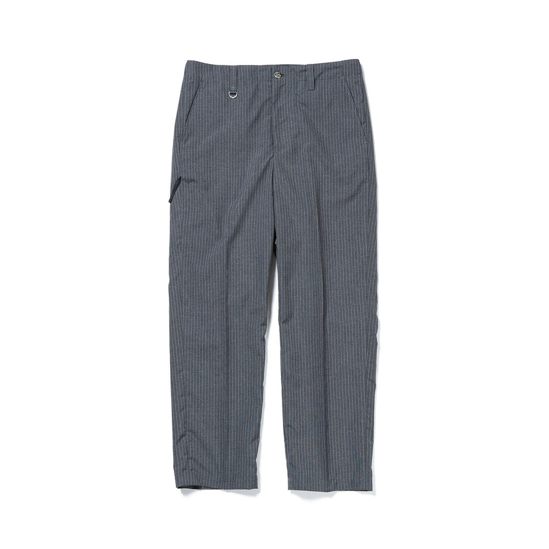 uniform experiment]PIN STRIPE SIDE POCKET TAPERED PANTS(UE-240027 