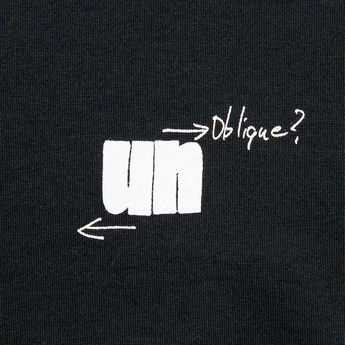 [uniform experiment]IN-PROCESS PRINT L/S TEE/BLACK(UE-252022)