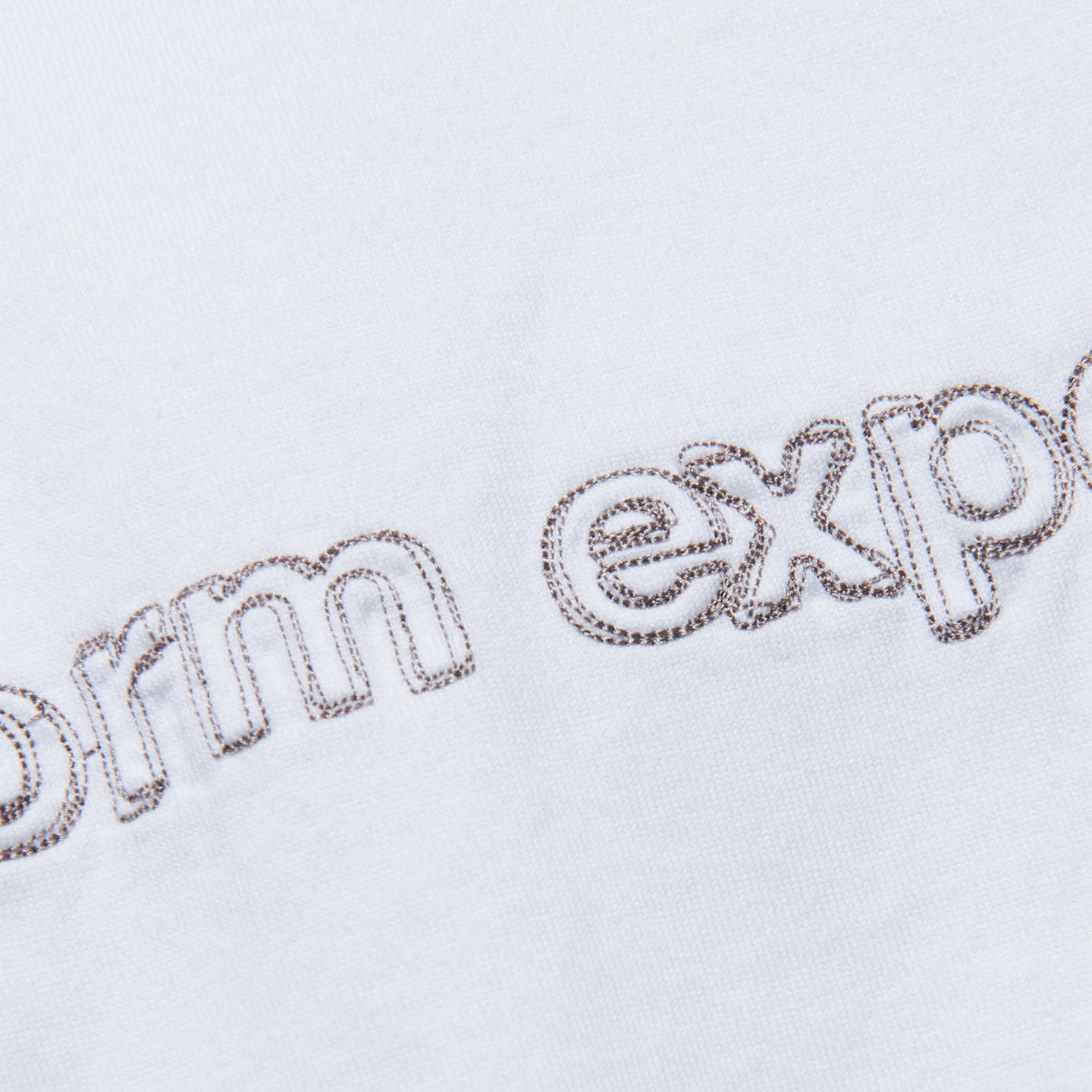 uniform experiment]LOGO-DRAFT L/S TEE/WHITE(UE-252025) – R&Co.