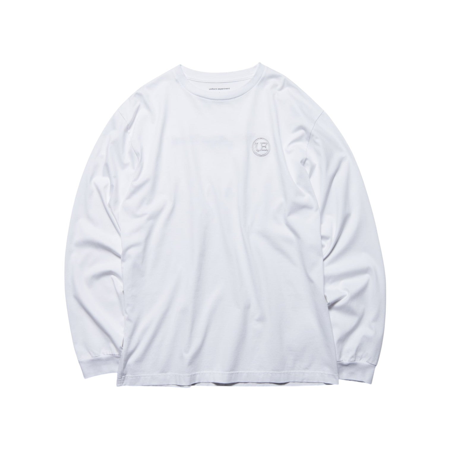 uniform experiment]LOGO-DRAFT L/S TEE/WHITE(UE-252025) – R&Co.