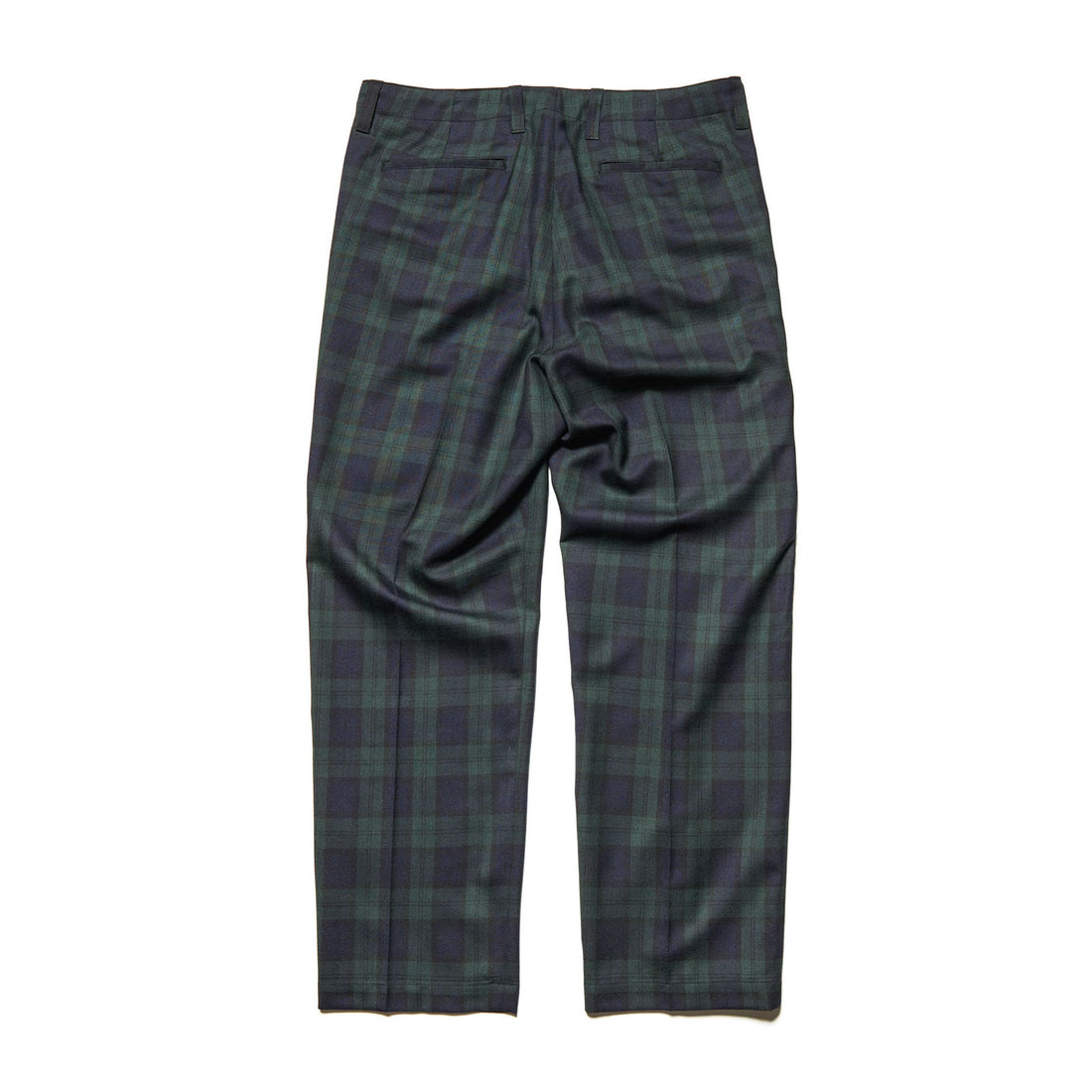 [uniform experiment]STRETCH WOOL SIDE POCKET TAPERED PANTS/GREEN(UE-252039)