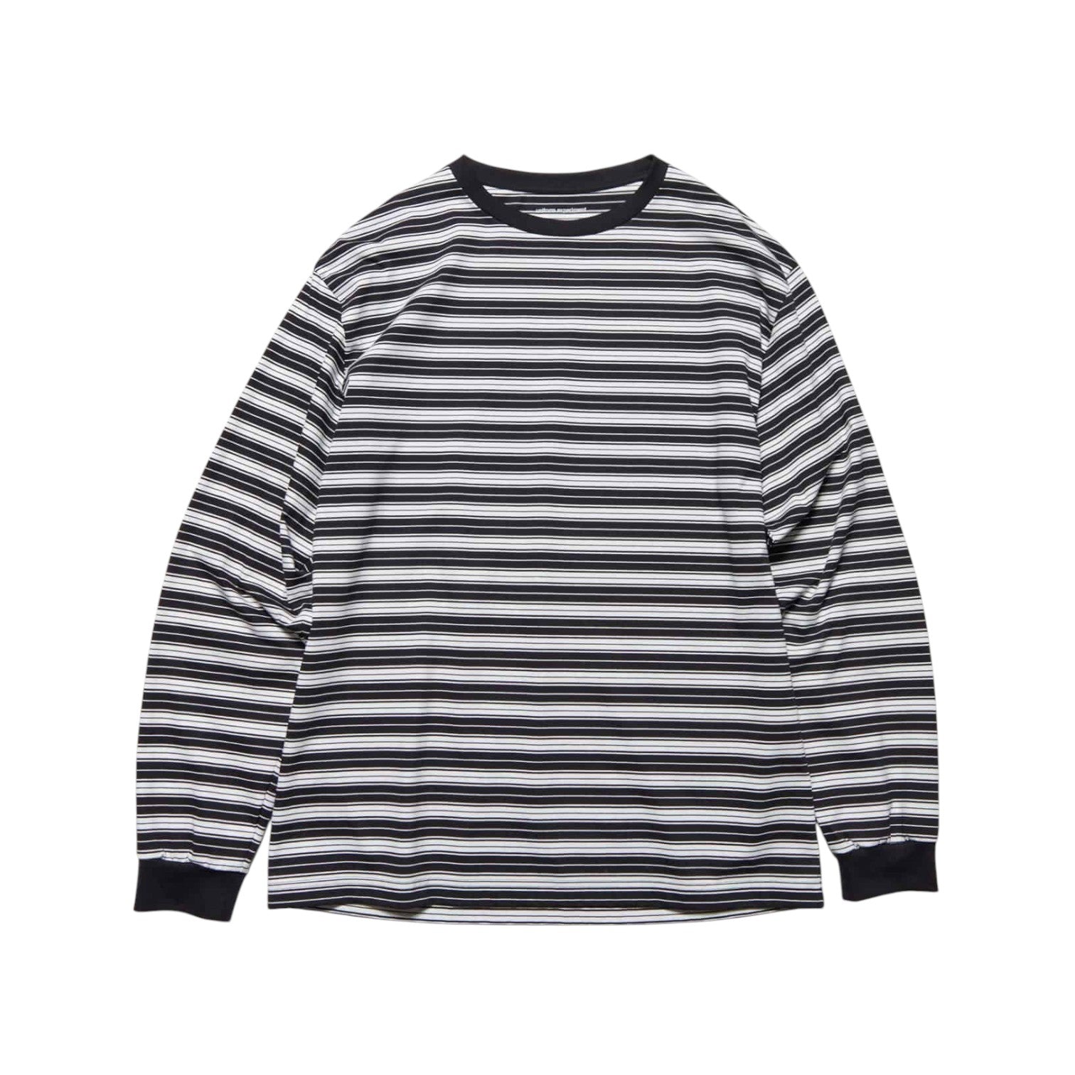 uniform experiment]BORDER L/S TEE/BLACK(UE-252063) – R&Co.