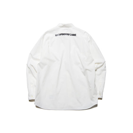 [uniform experiment]PRINT L/S SHIRT/A (BLACK / BLACK)(UE-260036)