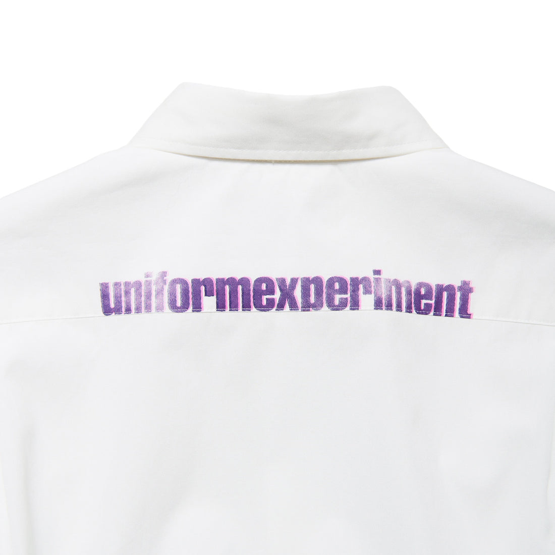 [uniform experiment]PRINT L/S SHIRT/B (BLACK / PINK)(UE-260036)