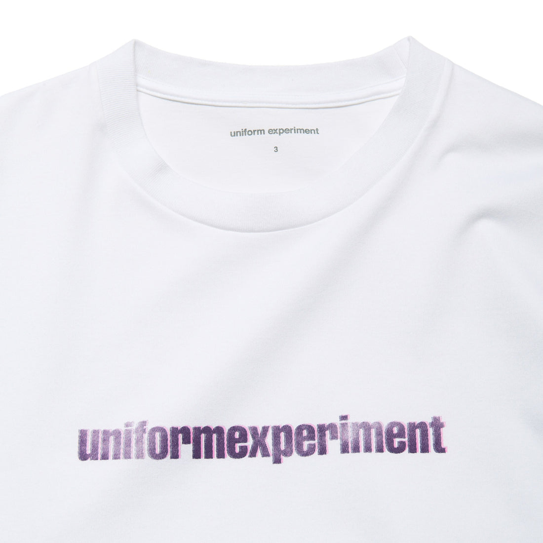 [uniform experiment]GRADATION LOGO TEE(UE-260037)
