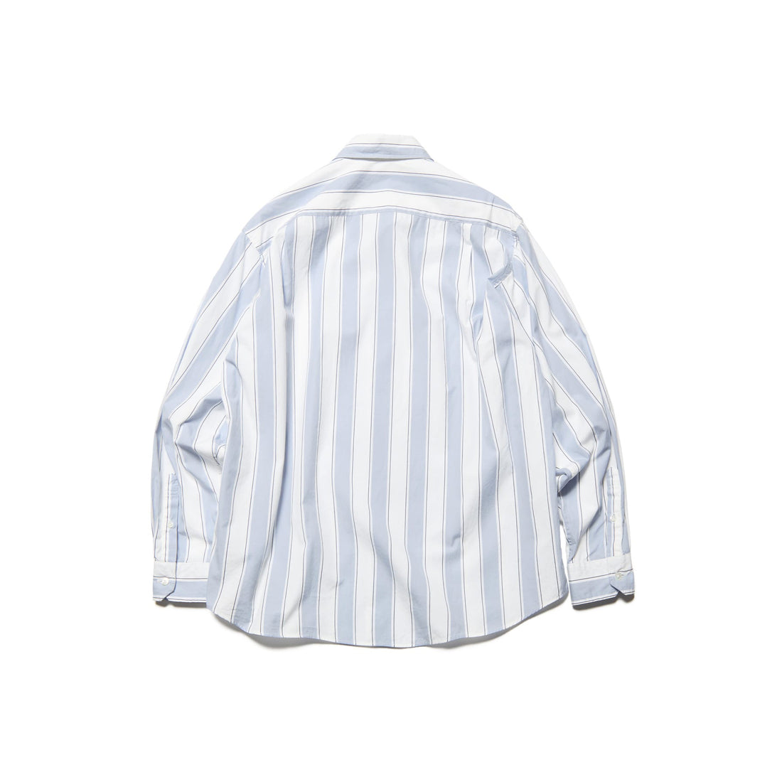 [uniform experiment]VENTILATION RELAX-FIT L/S SHIRT/LIGHT BLUE (STRIPE)(UE-260038)