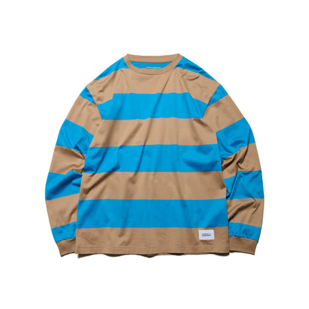 [uniform experiment]BORDER L/S TEE/BEIGE(UE-260040)