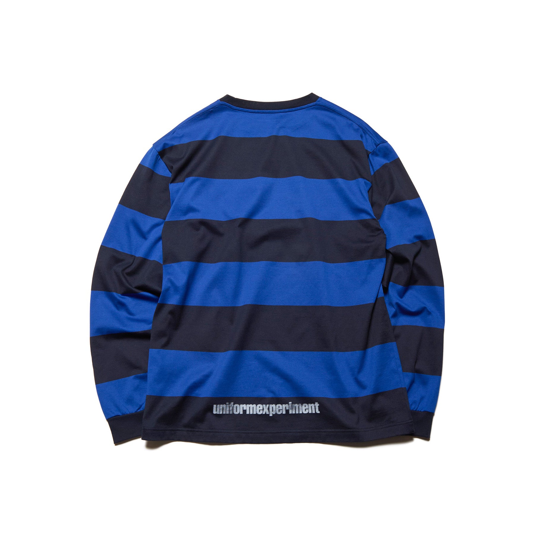 uniform experiment]BORDER L/S TEE/BLUE(UE-260040) – R&Co.