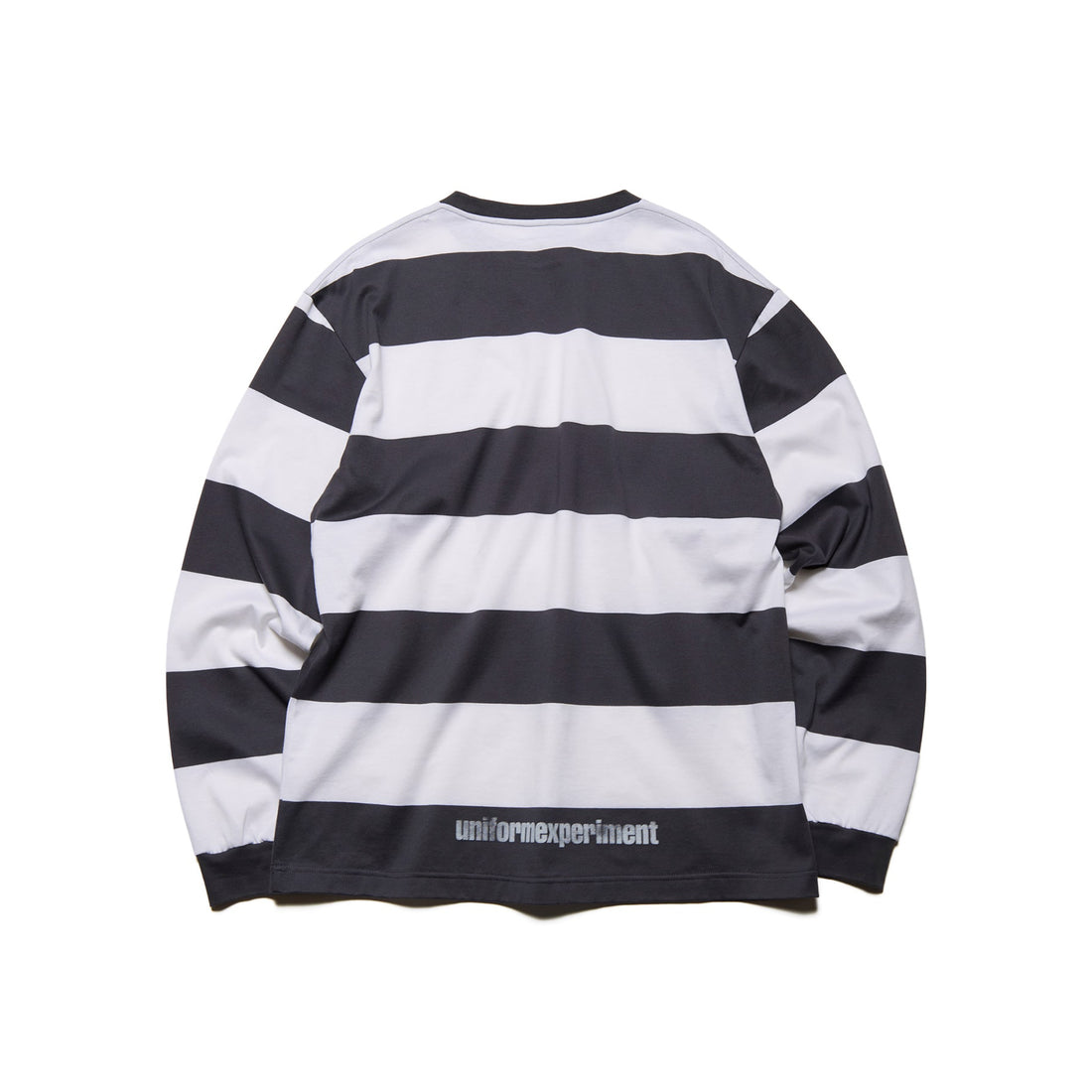 [uniform experiment]BORDER L/S TEE/WHITE(UE-260040)
