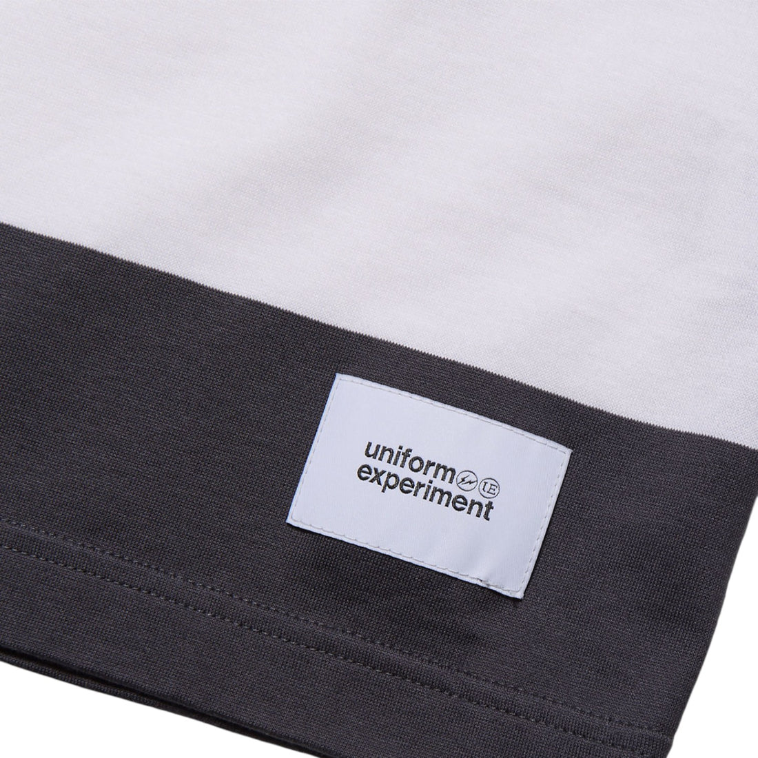 [uniform experiment]BORDER L/S TEE/WHITE(UE-260040)