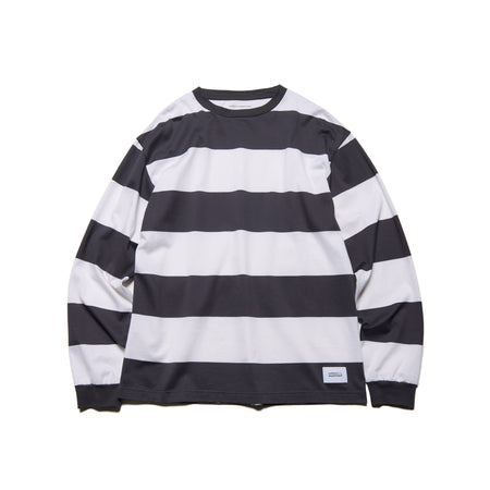 [uniform experiment]BORDER L/S TEE/WHITE(UE-260040)