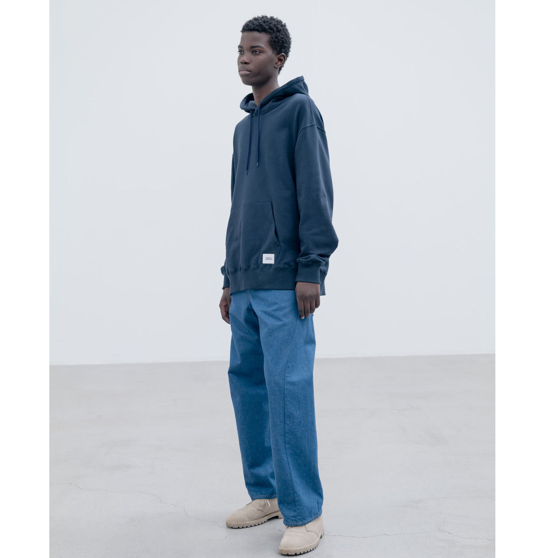 [uniform experiment]LOOSE SWEATSHIRT/NAVY(UE-260049)