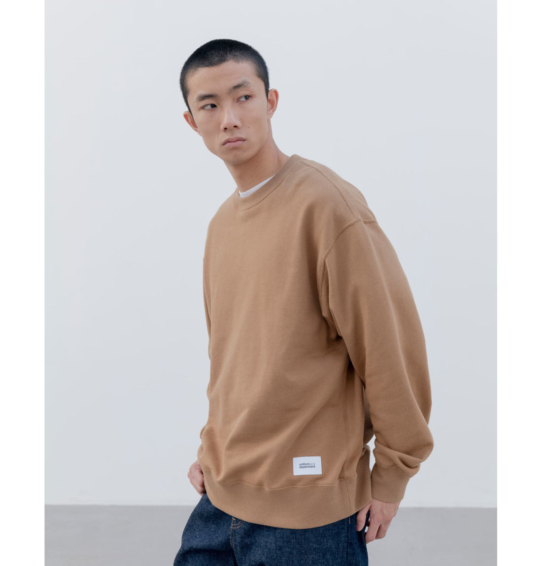 [uniform experiment]LOOSE SWEATSHIRT/CAMEL(UE-260050)