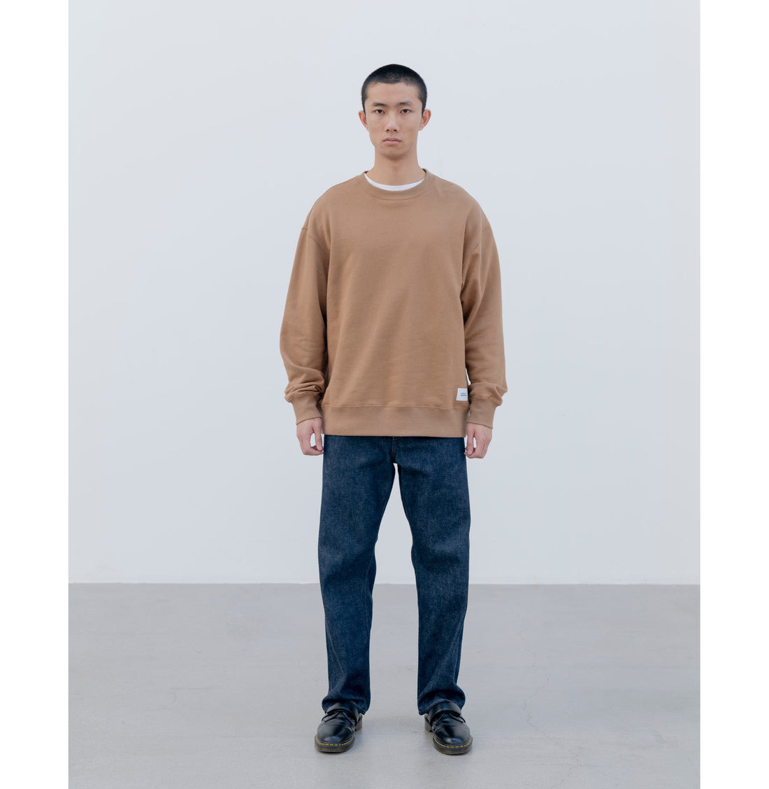 [uniform experiment]LOOSE SWEATSHIRT/CAMEL(UE-260050)