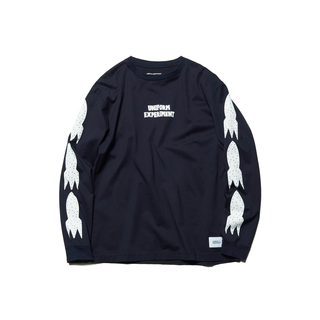 [uniform experiment]ROCKET LOGO L/S TEE/NAVY(UE-260040)