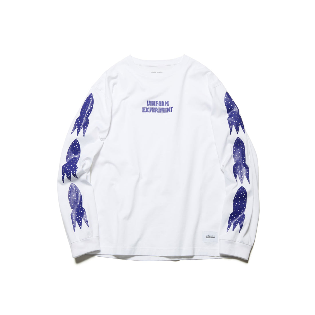 [uniform experiment]ROCKET LOGO L/S TEE/WHITE(UE-260040)