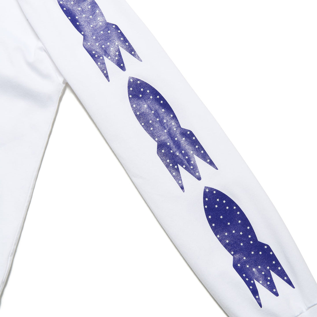 [uniform experiment]ROCKET LOGO L/S TEE/WHITE(UE-260040)