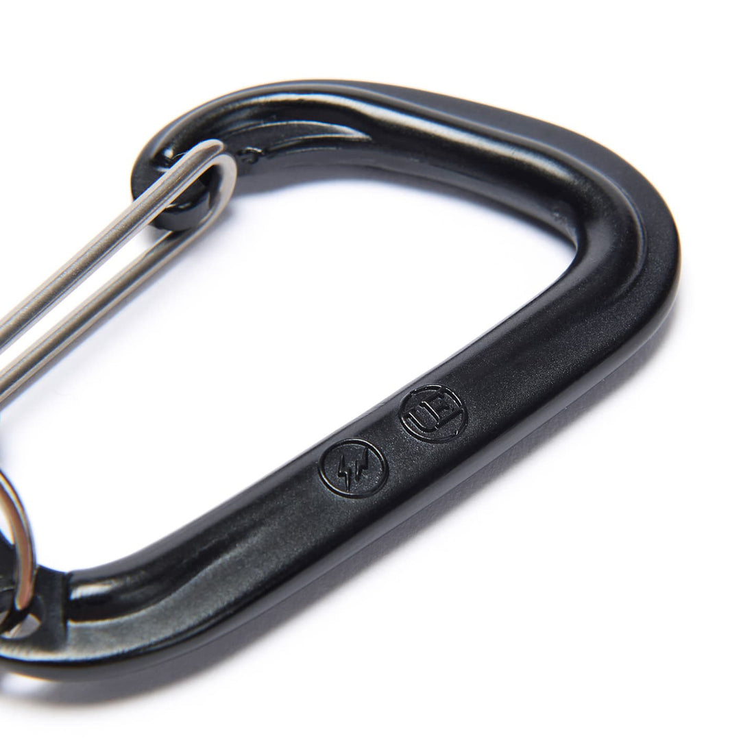 [uniform experiment]ALMINIUM CARABINER/BLACK(UE-260061)