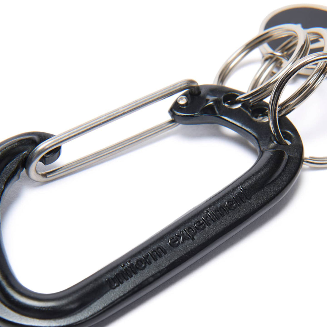[uniform experiment]ALMINIUM CARABINER/BLACK(UE-260061)